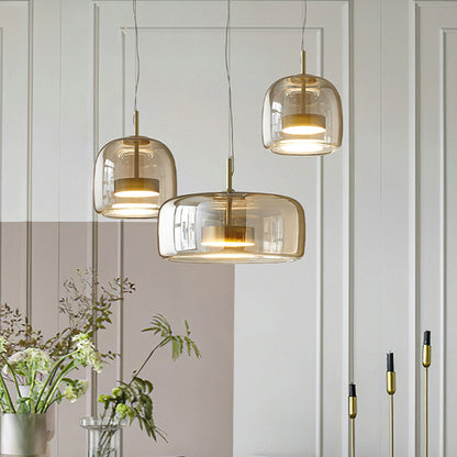Retro LED Pendant Lights - Warm Design for Ambient Lighting