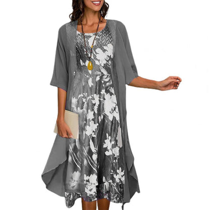 Joana - Summer Stylish Elastic Midi Dress