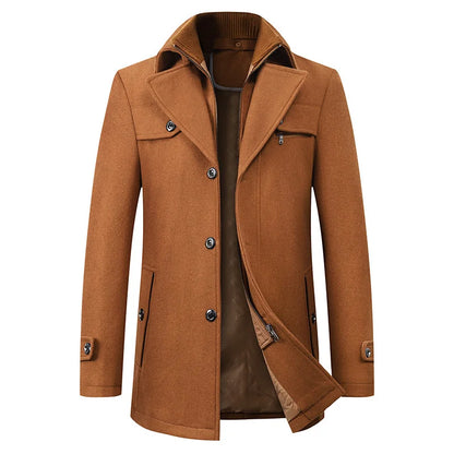 Stylish Waterproof Winter Coat for Men - Konan
