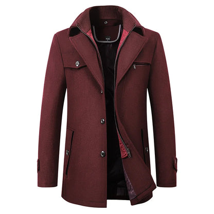 Stylish Waterproof Winter Coat for Men - Konan