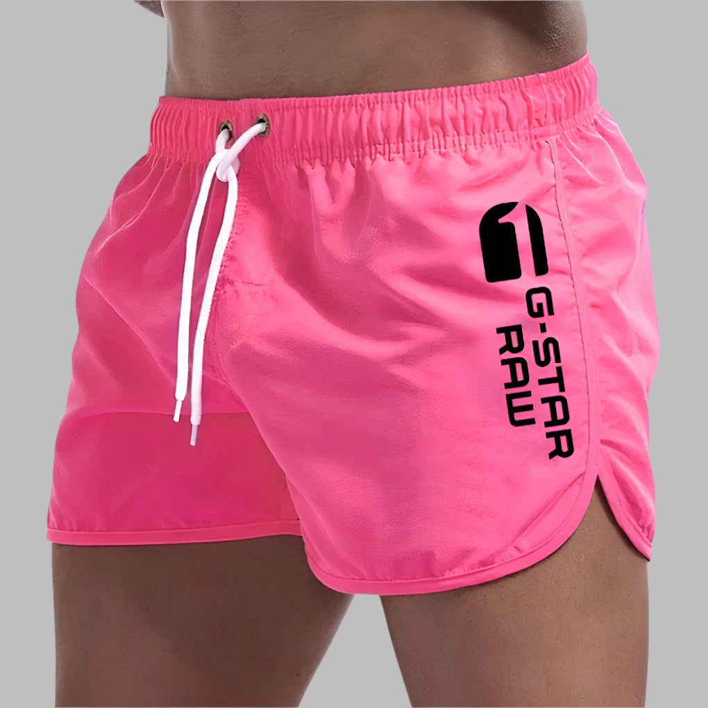 Quick-drying swim shorts for men