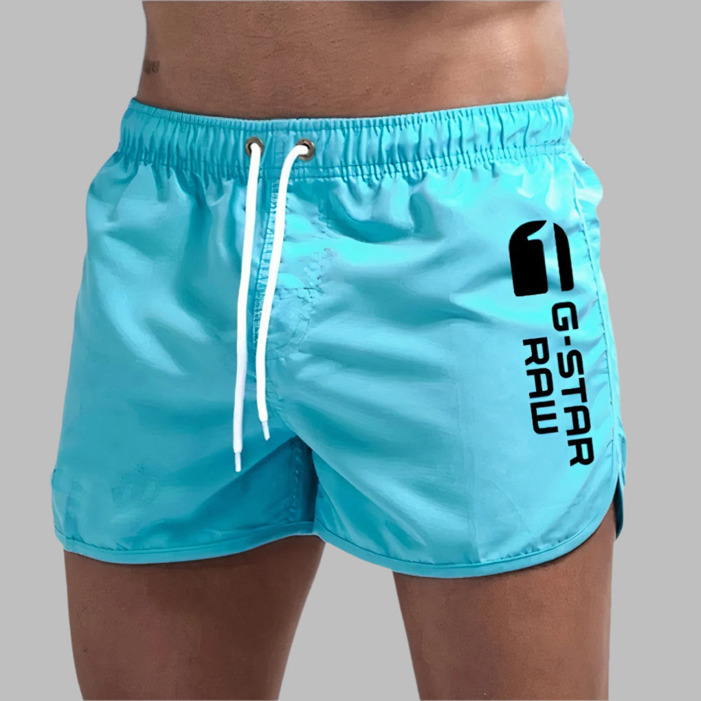 Quick-drying swim shorts for men