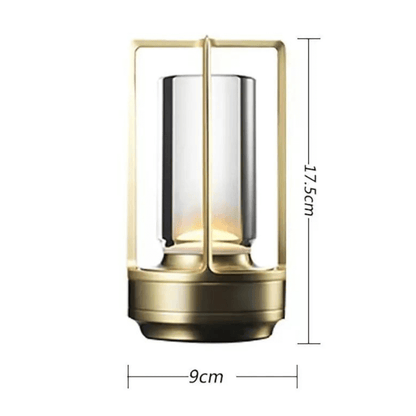 Crystal Lantern Table Lamp