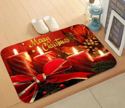Festlig dørmatte - trå rett inn i julestemningen!