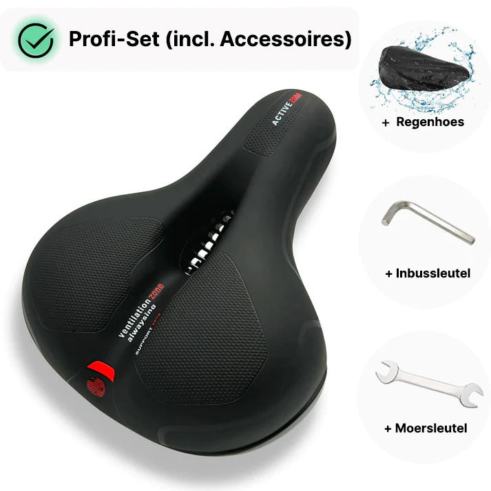 Ademend Bicycle Seat with Shock Absorption for MTB & Road Bikes