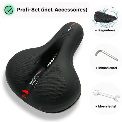 Ademend Bicycle Seat with Shock Absorption for MTB & Road Bikes