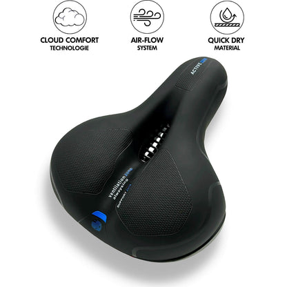 Ademend Bicycle Seat with Shock Absorption for MTB & Road Bikes