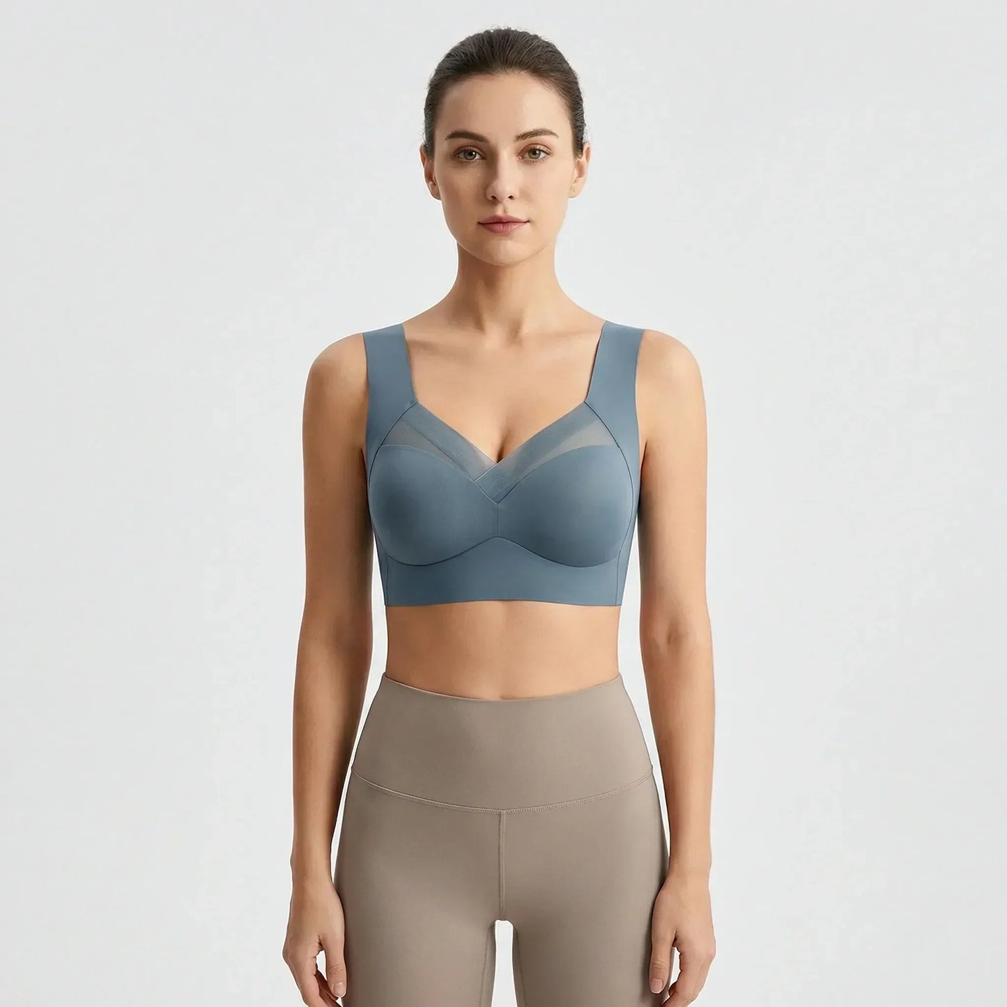 Breathable Bra with Natural Cup Shape