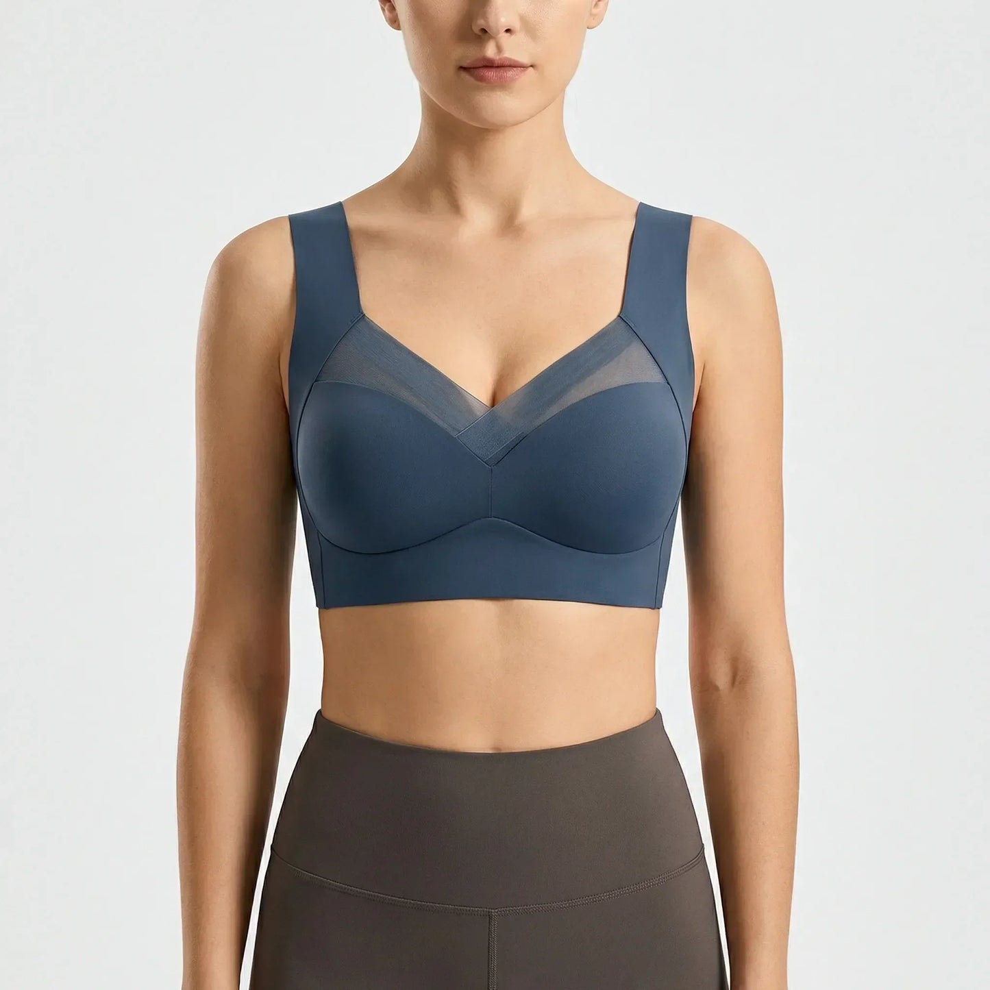 Breathable Bra with Natural Cup Shape