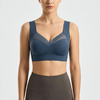 Breathable Bra with Natural Cup Shape
