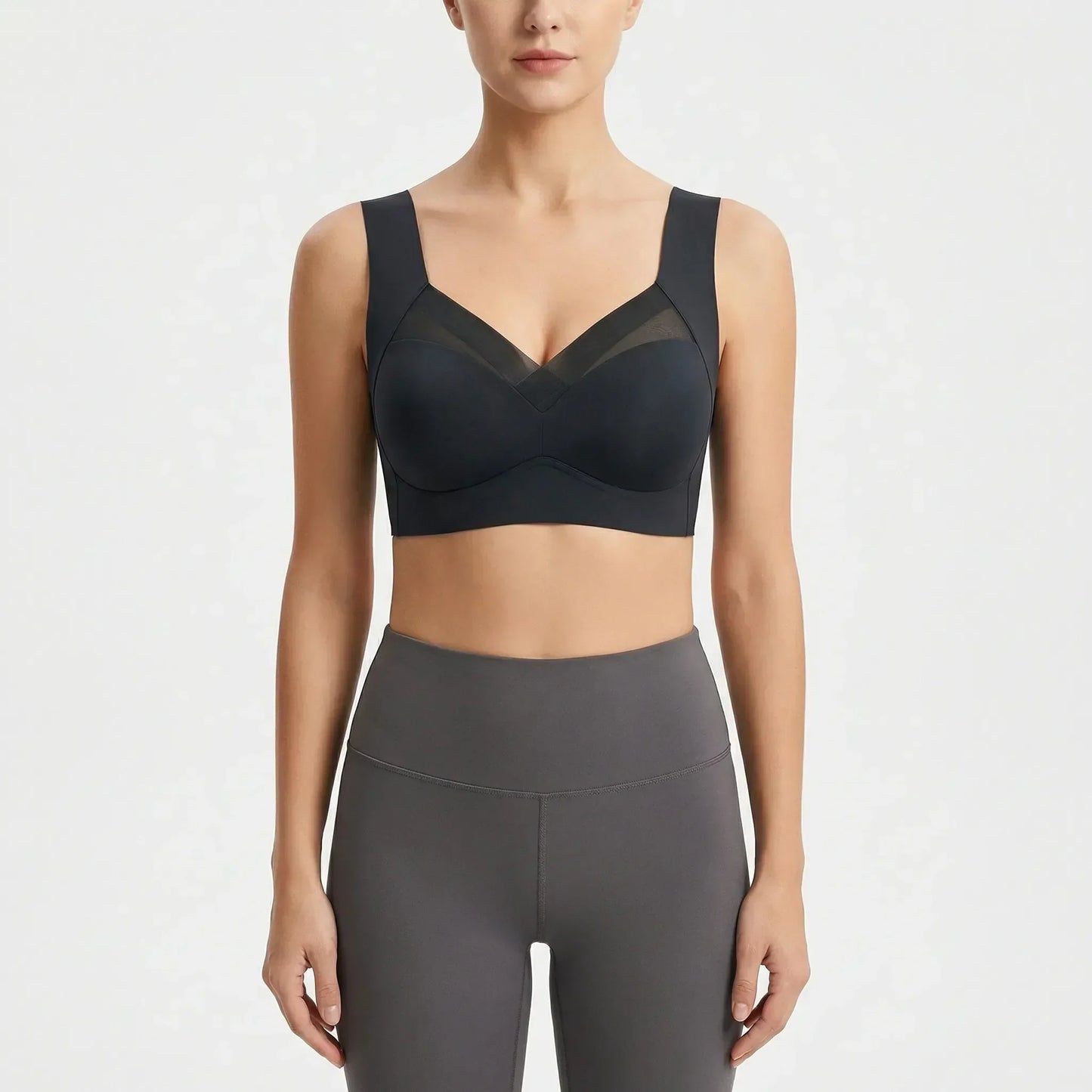 Breathable Bra with Natural Cup Shape