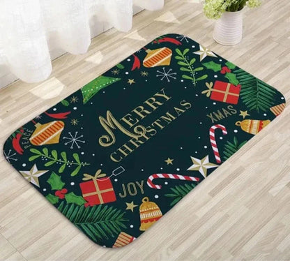 Festlig dørmatte - trå rett inn i julestemningen!