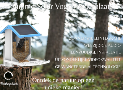 Smart Solar Bird Feeder