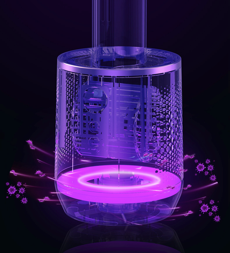 Raffrescatore d'aria 3 in 1 Airpure - Purificatore d'aria - Oscillazione - Funzione touch LED