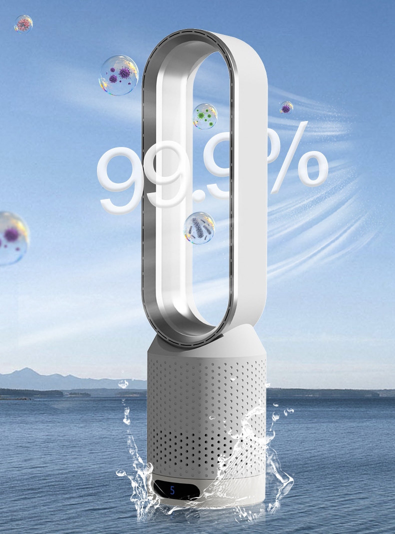 Raffrescatore d'aria 3 in 1 Airpure - Purificatore d'aria - Oscillazione - Funzione touch LED