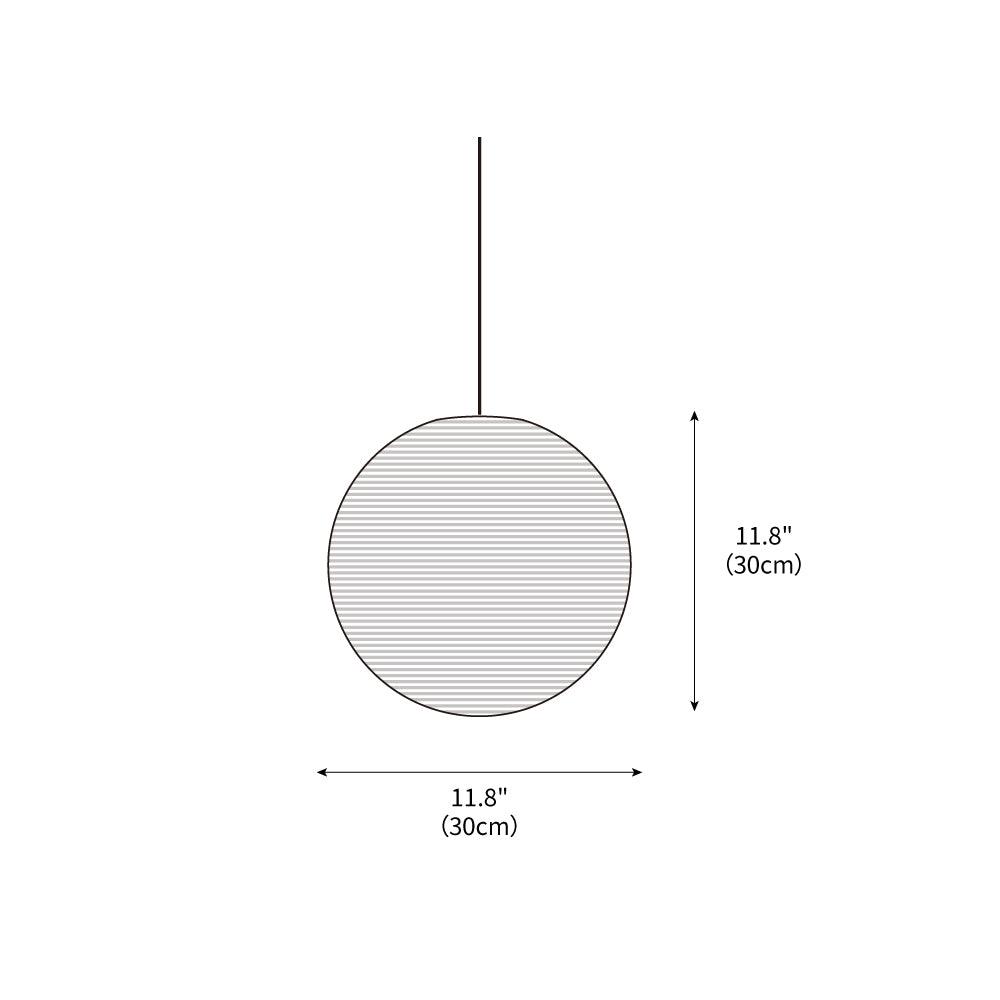 Handgemaakte Akari-hanglamp - elegante sfeerverlichting