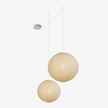 Lampă suspendată japoneză Akari – Elegantă și atemporală