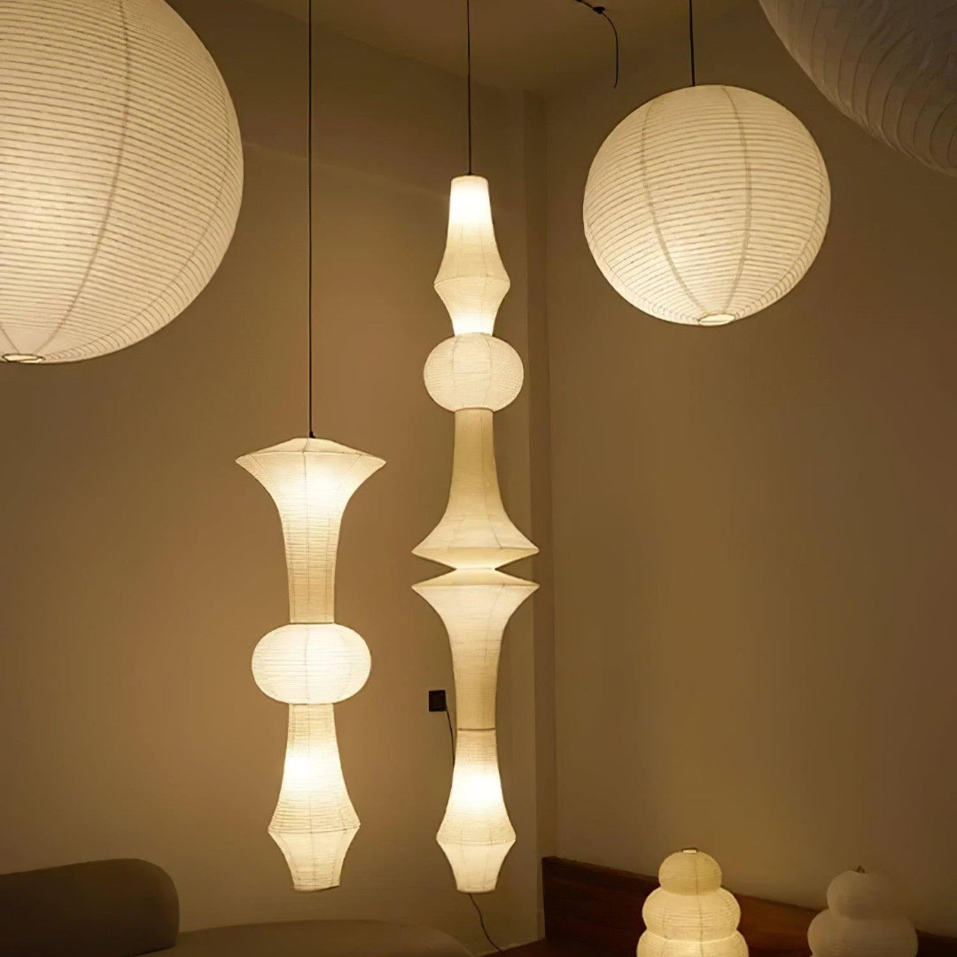 Akari-Pendelleuchte - Japanisches Design und moderne Eleganz