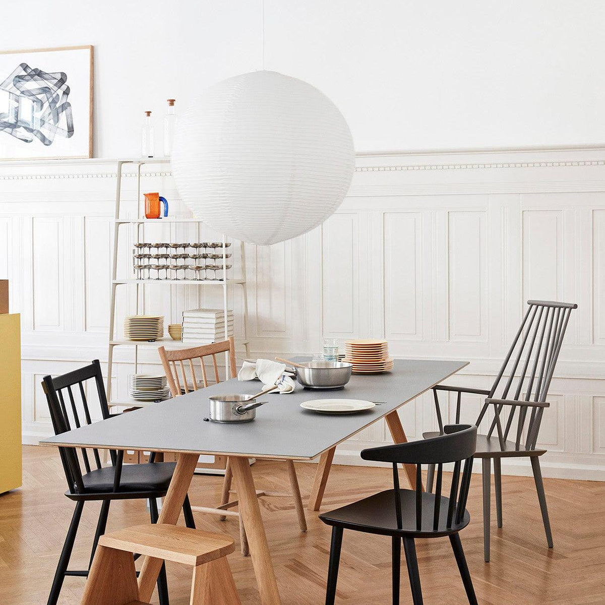 Handgemaakte Akari-hanglamp - elegante sfeerverlichting