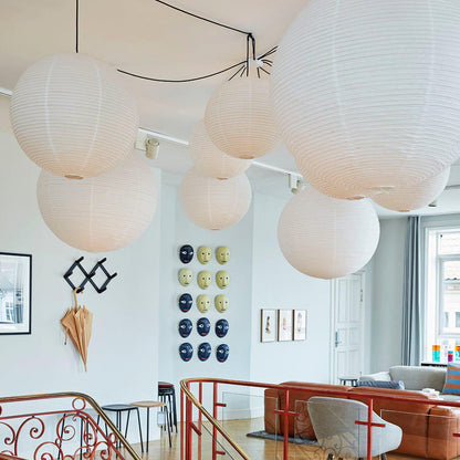 Handgemaakte Akari-hanglamp - elegante sfeerverlichting