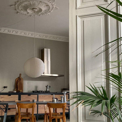Handgemaakte Akari-hanglamp - elegante sfeerverlichting
