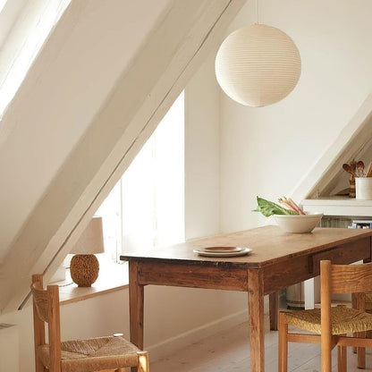 Handgemaakte Akari-hanglamp - elegante sfeerverlichting