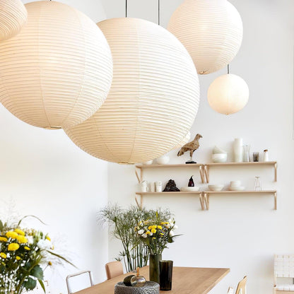 Handgemaakte Akari-hanglamp - elegante sfeerverlichting