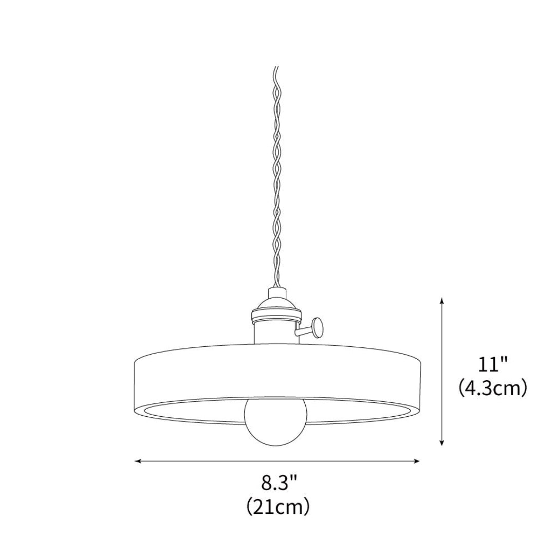 Modern Travertine Pendant Light – Timeless Design for Any Space