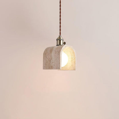 Modern Travertine Pendant Light – Timeless Design for Any Space