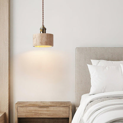 Modern Travertine Pendant Light – Timeless Design for Any Space