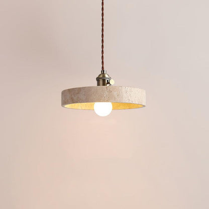 Modern Travertine Pendant Light – Timeless Design for Any Space
