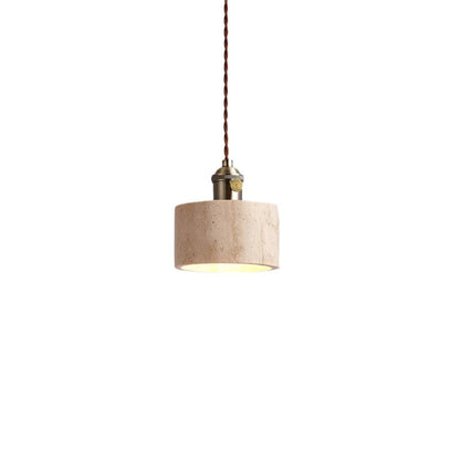Modern Travertine Pendant Light – Timeless Design for Any Space