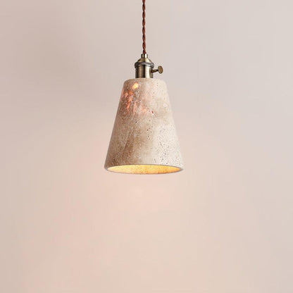 Modern Travertine Pendant Light – Timeless Design for Any Space