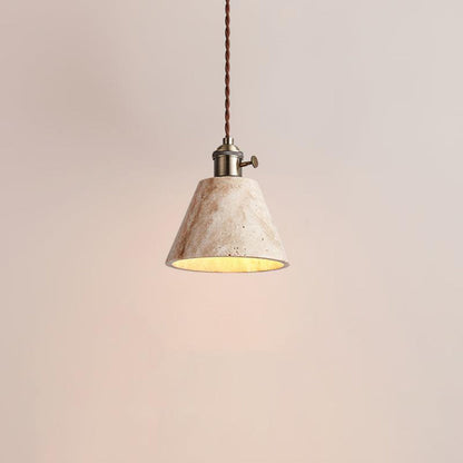 Modern Travertine Pendant Light – Timeless Design for Any Space
