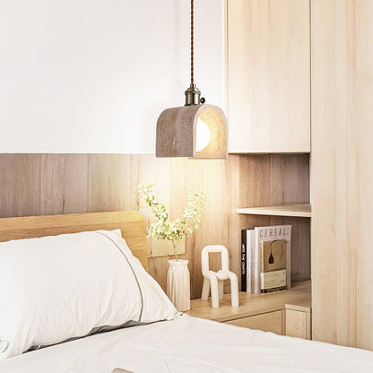 Modern Travertine Pendant Light – Timeless Design for Any Space