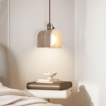 Modern Travertine Pendant Light – Timeless Design for Any Space