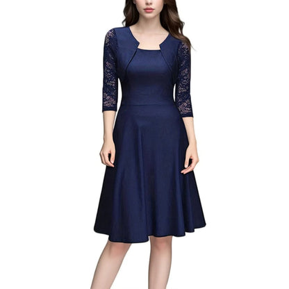 Aletta – Elegant Maxi Dress with Floral Print