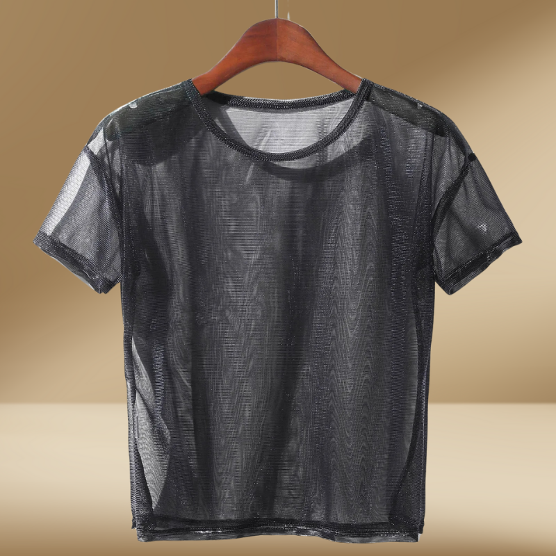 Alicia – Sexy Sheer Women's Top for a Bold Look