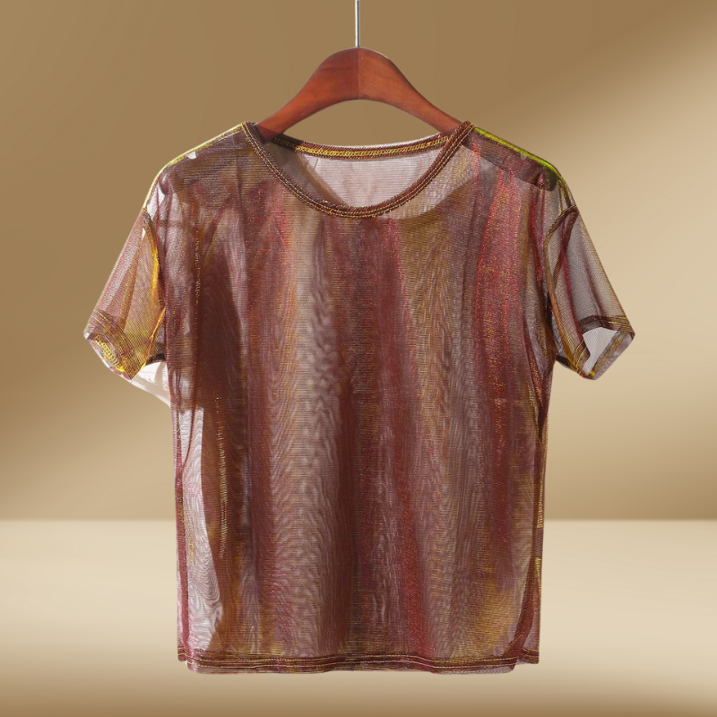 Alicia – Sexy Sheer Women's Top for a Bold Look