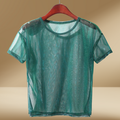 Alicia – Sexy Sheer Women's Top for a Bold Look