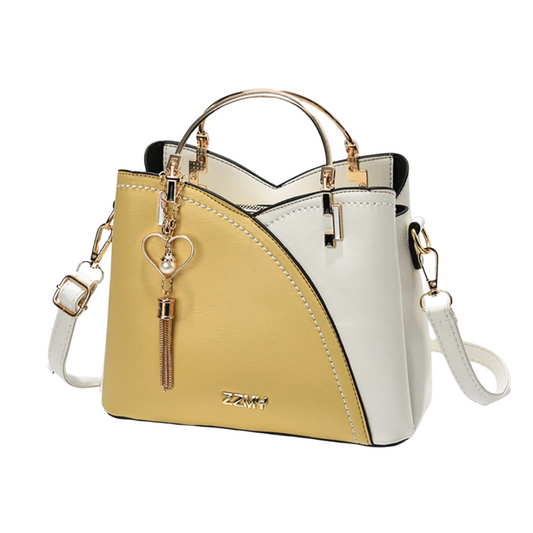 Alira – Vintage Handbag with Patchwork Design and Luxurious Finish