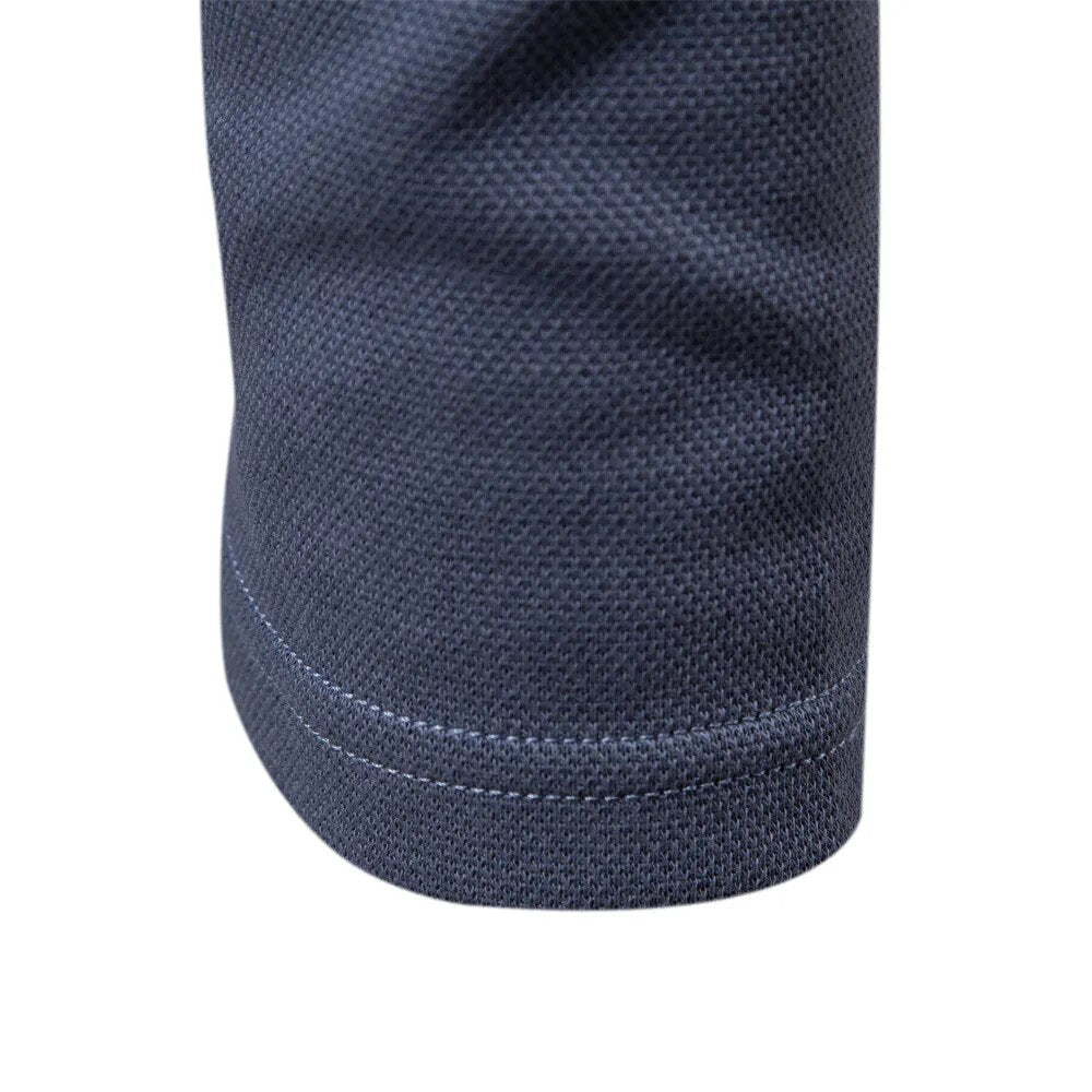 Lässiger Poloshirt-Pullover für Herren – Langarm – Stilvoll und Bequem