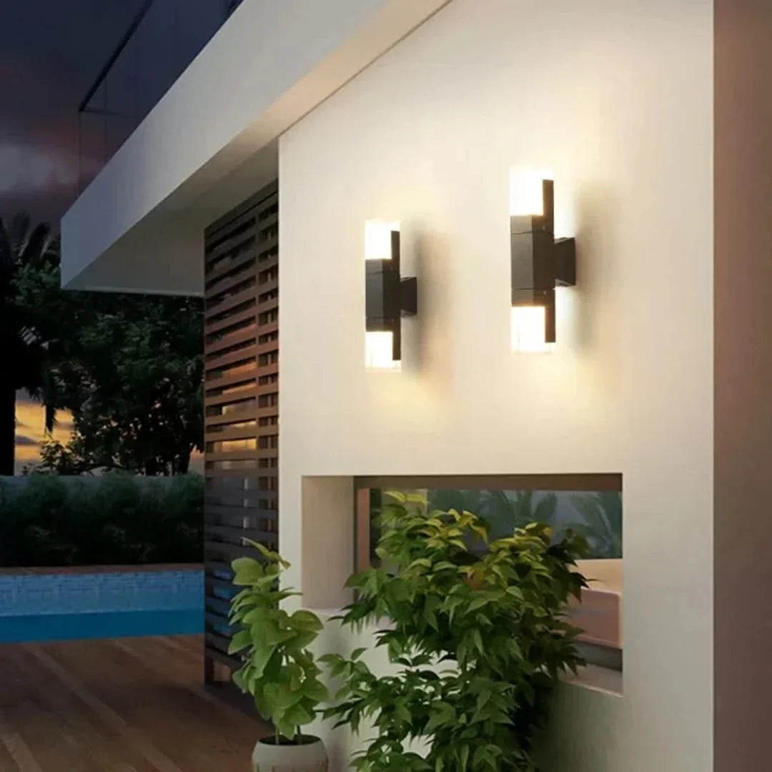 UrbanGlow - Aluminium-Acrylic Minimalist LED Wall Light