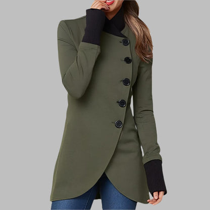 Alyssa - Stylish Tailored Jacket with High Collar