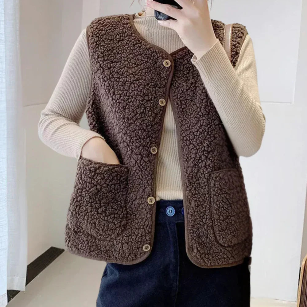 Trendy Warm Vest for Women