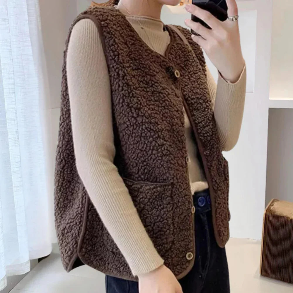 Trendy Warm Vest for Women