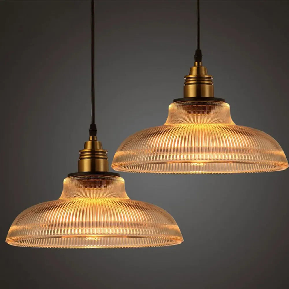 Lámparas colgantes Luxe de vidrio - Diseño LumiVibe