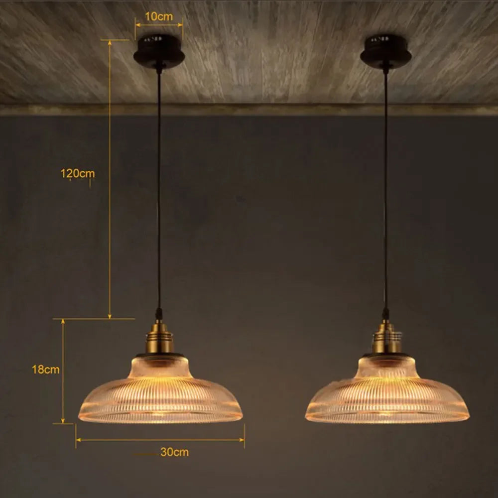 Lámparas colgantes Luxe de vidrio - Diseño LumiVibe