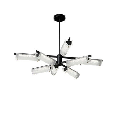 Lustre Amoslo en laiton noir – Design élégant