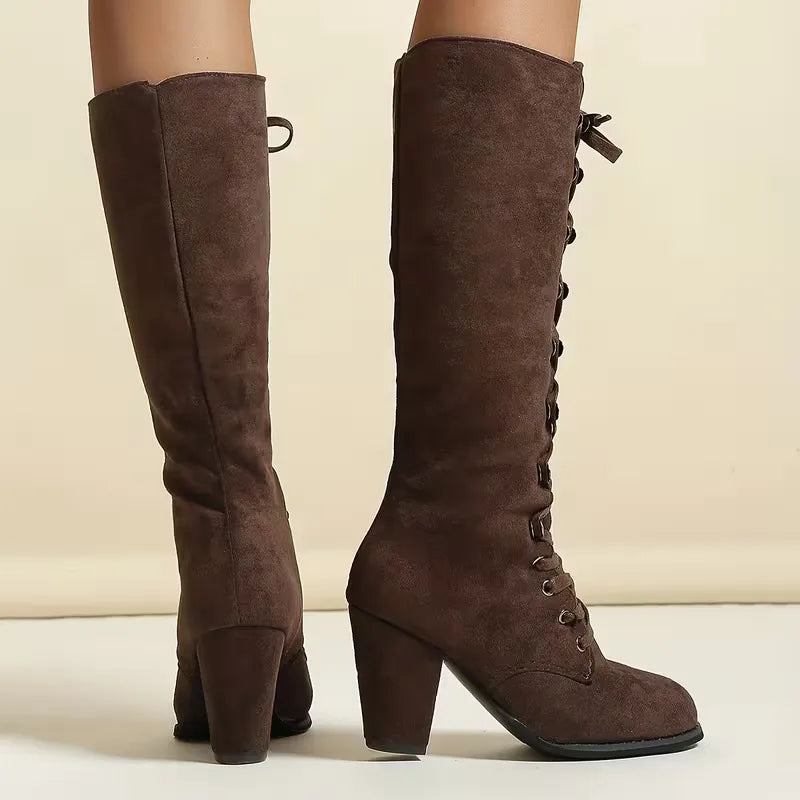 Ankle Boots with Block Heel